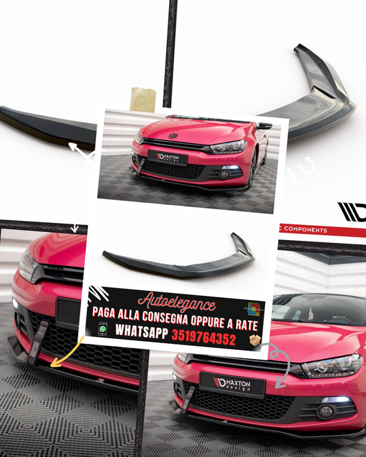 SPLITTER ANTERIORE V.2 adatto per VOLKSWAGEN SCIROCCO MK3