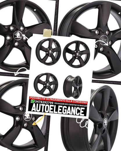 CERCHI CERCHIO IN LEGA 17" Adatto per VW AUDI CUPRA FORD SEAT SKODA