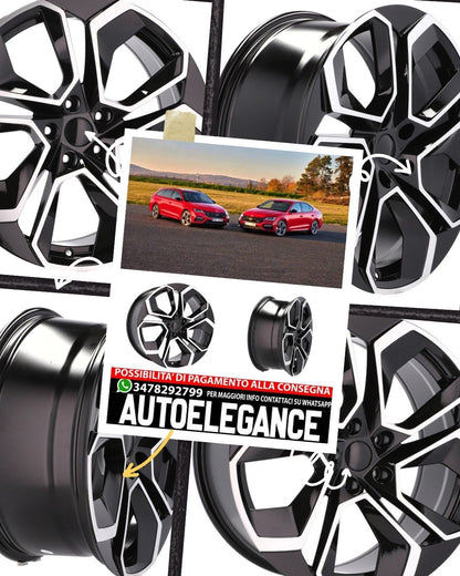 CERCHI CERCHIO IN LEGA 18" Adatto per VW CUPRA FORD SEAT SKODA AUDI