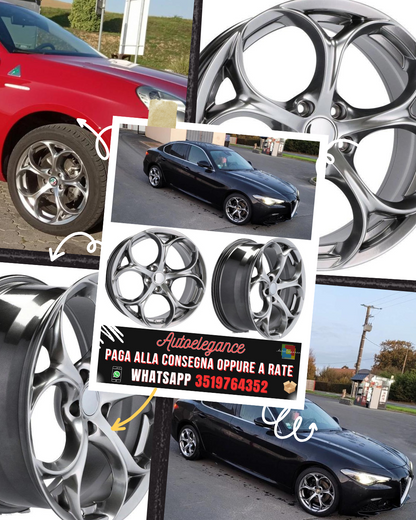 CERCHI CERCHIO IN LEGA 17" Adatto per OPEL , SAAB