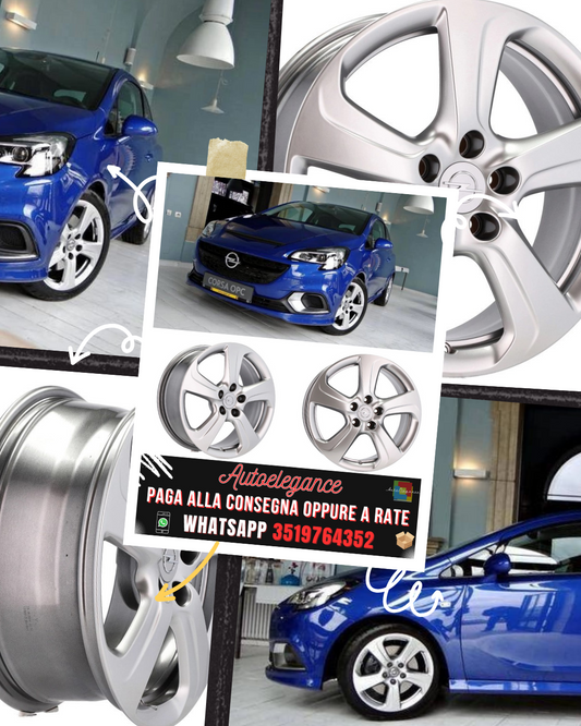 CERCHI CERCHIO IN LEGA 17" Adatto per OPEL , SAAB