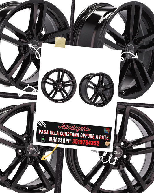 CERCHI CERCHIO IN LEGA 17" Adatto per LANCIA LAND ROVER LINCOLN MERCEDES OPEL