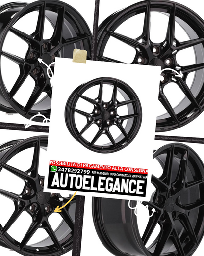 CERCHI CERCHIO IN LEGA 18" Adatto per LANCIA LAND ROVER LINCOLN OPEL PEUGEOT