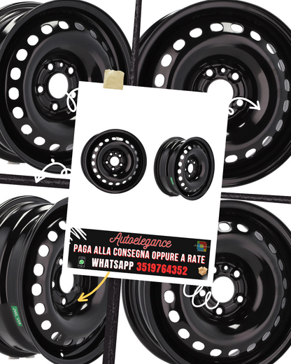 ALLOY WHEEL 16" Suitable for ALFA ROMEO FIAT OPEL SAAB
