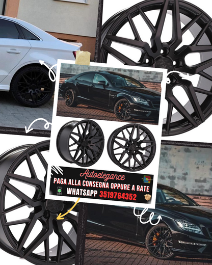 CERCHI CERCHIO IN LEGA 19" Adatto per ALFA ROMEO CITROEN DS FIAT FORD JAGUAR