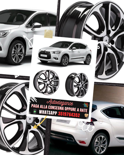 CERCHI CERCHIO IN LEGA 18" Adatto per SMART TOYOTA VOLVO