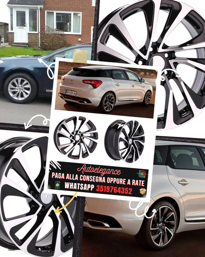 ALLOY WHEEL 17" Suitable for ALFA ROMEO CITROEN FORD LANCIA LAND ROVER