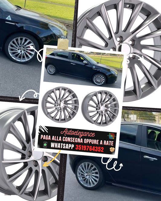 ALLOY WHEEL 16" Suitable for ALFA ROMEO CITROEN FIAT LANCIA OPEL PEUGEO