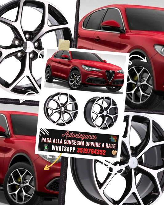 ALLOY WHEEL 18" Suitable for ALFA ROMEO CADILLAC CHEVROLET FIAT JEEP