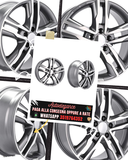 CERCHI CERCHIO IN LEGA 18" Adatto per FORD JAGUAR LAND ROVER LANCIA LINCOLN OPEL