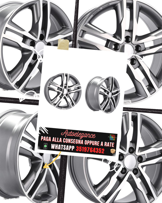 CERCHI CERCHIO IN LEGA 18" Adatto per FORD JAGUAR LAND ROVER LANCIA LINCOLN OPEL