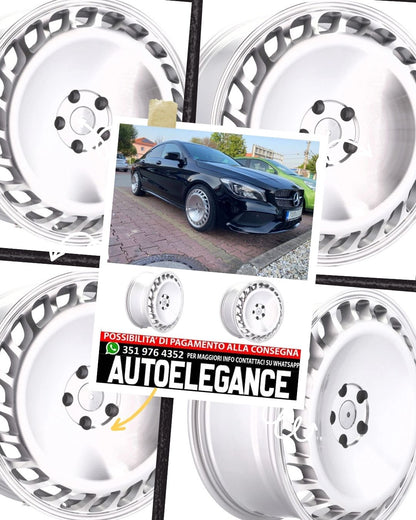 CERCHI CERCHIO IN LEGA 18" Adatto per VW AUDI BMW CUPRA FORD INFINITI MERCEDES MINI SEAT SKODA SSANGYONG TOYOTA