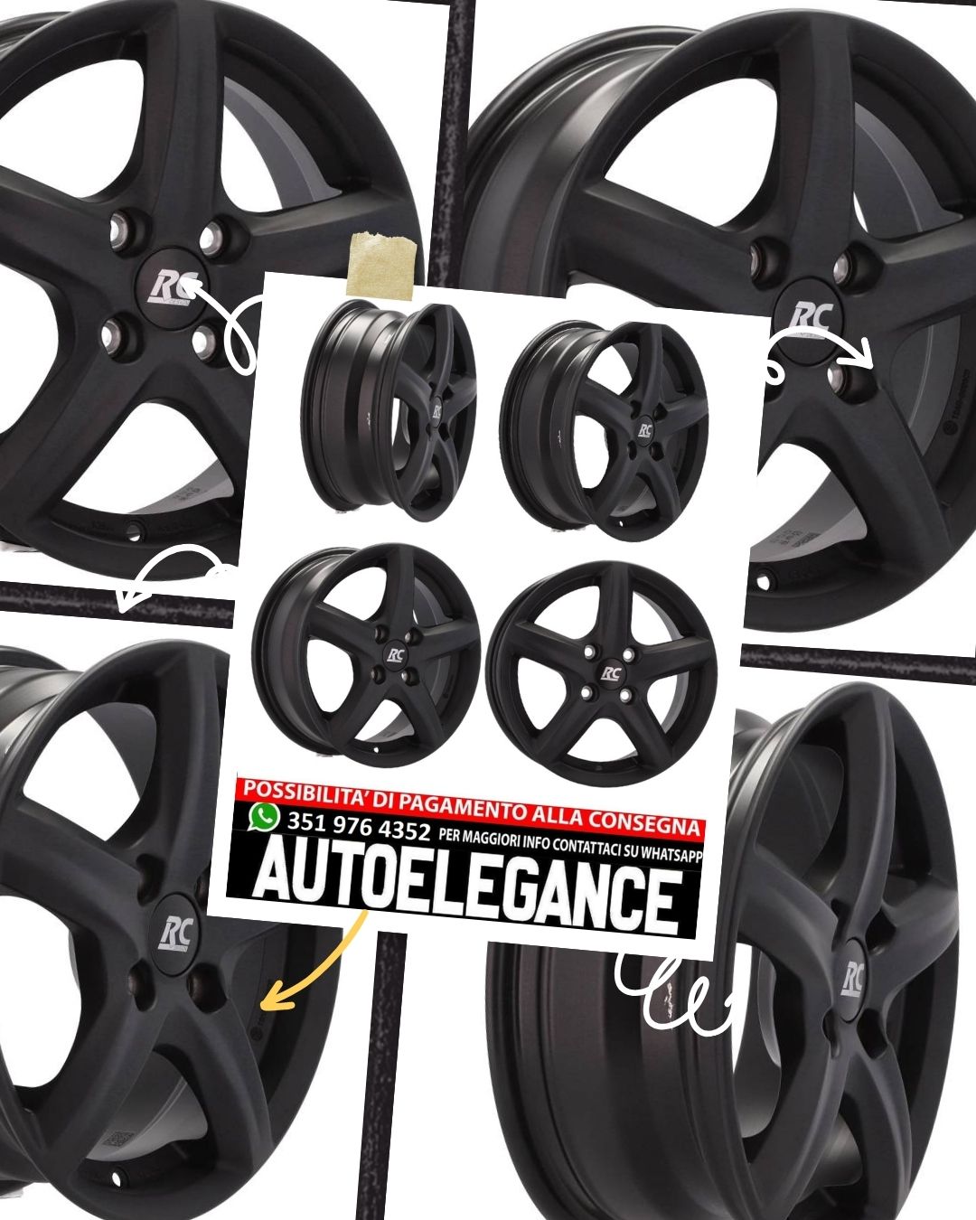 ALLOY WHEEL 15" Suitable for AUDI FORD MAZDA 