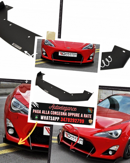 SPLITTER ANTERIORE RACING adatto per TOYOTA GT86