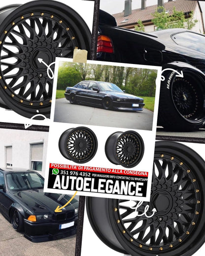 CERCHI CERCHIO IN LEGA 18" Adatto per VW AUDI BMW CHRYSLER JAGUAR MERCEDES SSANGYONG TOYOTA