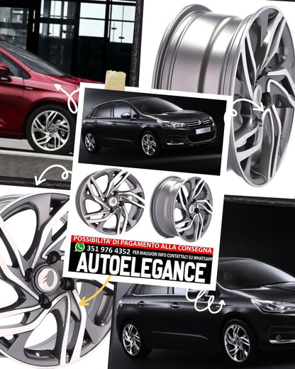 ALLOY WHEEL 16" Suitable for AUDI CITROEN DS FORD JEEP MAZDA OPEL PEUGEOT 