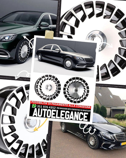 CERCHI CERCHIO IN LEGA 19" Adatto per MERCEDES Maybach S W221 w222 w223 CLS C218