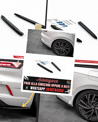 SPLITTER LATERALI POSTERIORI adatti per VOLKSWAGEN ARTEON R  2020-