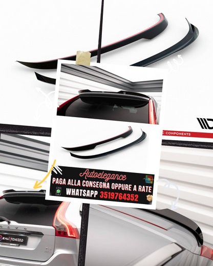SPOILER adatto per VOLVO XC60 R-DESIGN MK1 FACELIFT 2013-2017
