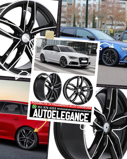 CERCHI CERCHIO IN LEGA 16"Adatto per AUDI