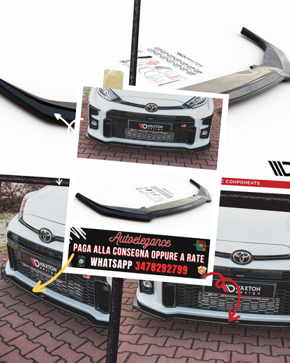 SPLITTER ANTERIORE V.1 adatto per TOYOTA GR YARIS MK4