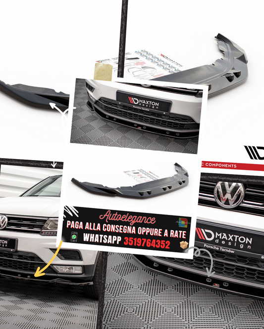 SPLITTER ANTERIORE ADATTO PER VOLKSWAGEN TIGUAN MK2