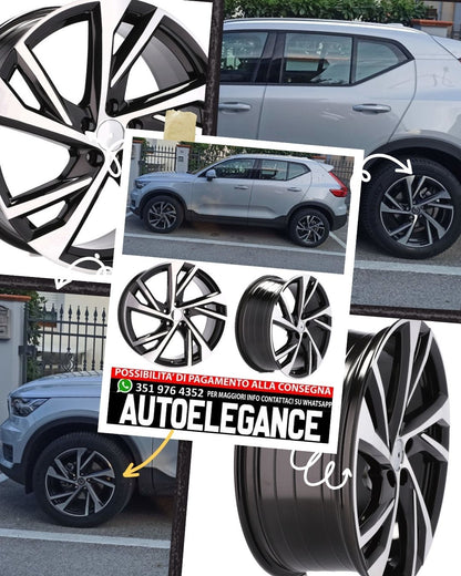 ALLOY WHEEL 17" Suitable for ALFA ROMEO FORD JAGUAR LANCIA LAND ROVER LINCOLN MERCEDES RENAULT SMART VOLVO