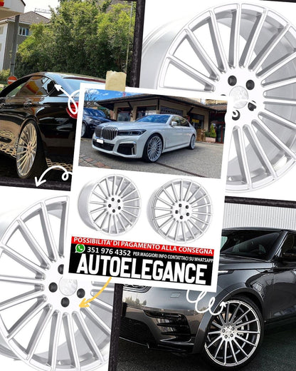 ALLOY WHEEL 22" Suitable for VW AUDI BENTLEY BMW CUPRA MERCEDES SKODA TOYOTA