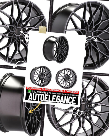 ALLOY WHEEL 20" Suitable for VW BMW CADILLAC CHEVROLET HONDA LAND ROVER LEXUS MINI OPEL SAAB TESLA TOYOTA