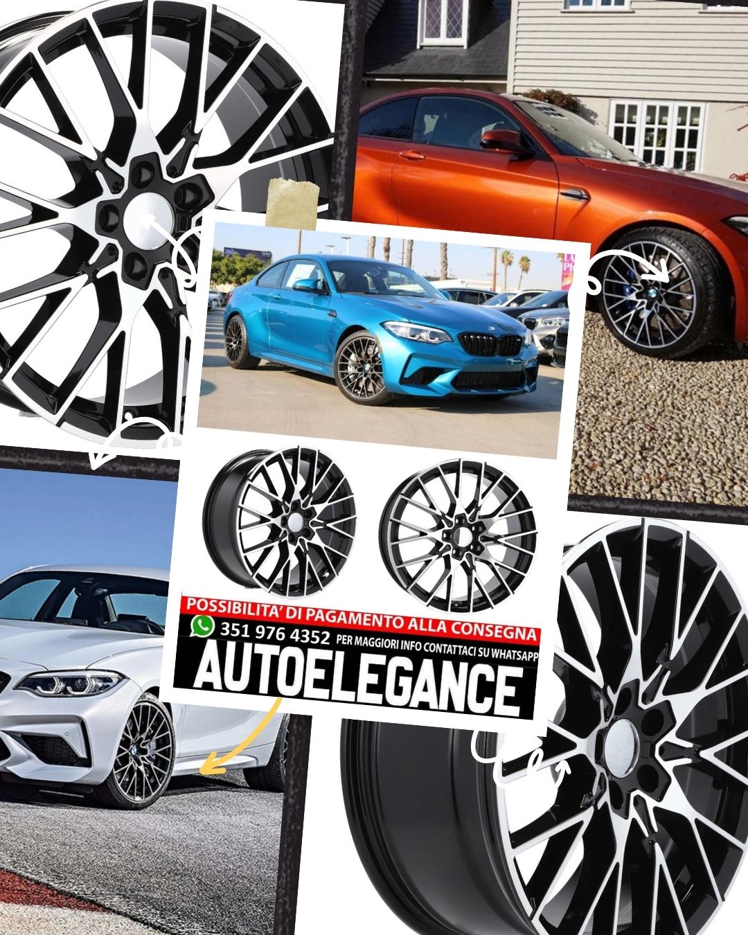 ALLOY WHEEL 18" Suitable for VW BMW CADILLAC CHEVROLET HONDA LAND ROVER LEXUS MINI OPEL SAAB TESLA TOYOTA