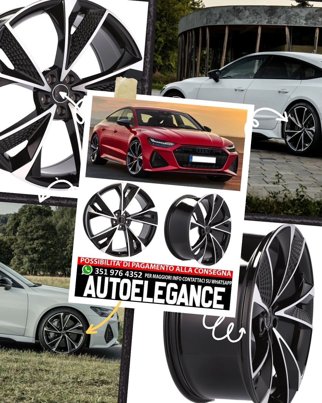 ALLOY WHEEL 18" Suitable for AUDI 