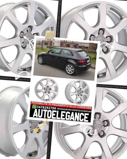 CERCHI CERCHIO IN LEGA 17" Adatto per VW AUDI CUPRA FORD INFINITI MERCEDES MINI