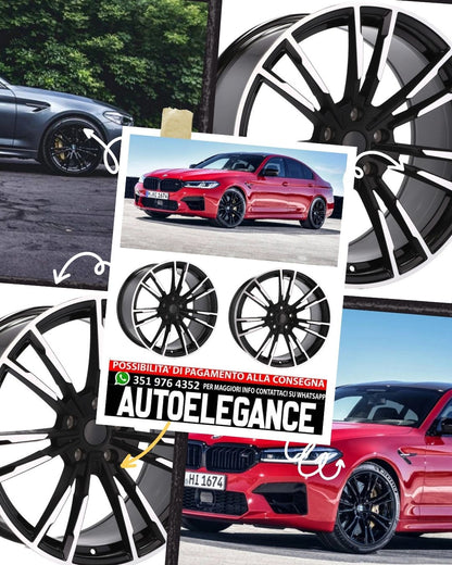 ALLOY WHEEL 20" Suitable for VW BMM CADILLAC CHEVROLET HONDA LAND ROVER LEXUS MINI OPEL SAAB TESLA TOYOTA