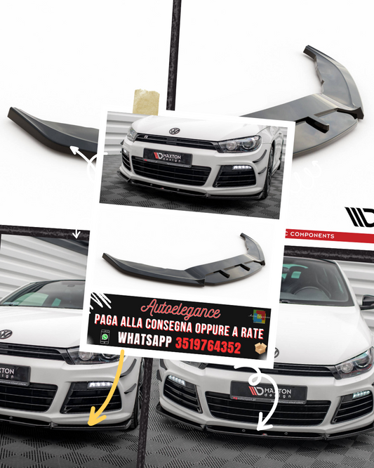 SPLITTER ANTERIORE V.3 adatto per VOLKSWAGEN SCIROCCO R MK3