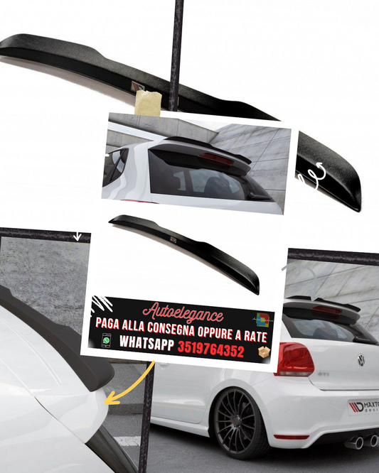 ESTENSIONE SPOILER ADATTO PER VW POLO MK5 GTI / R-LINE