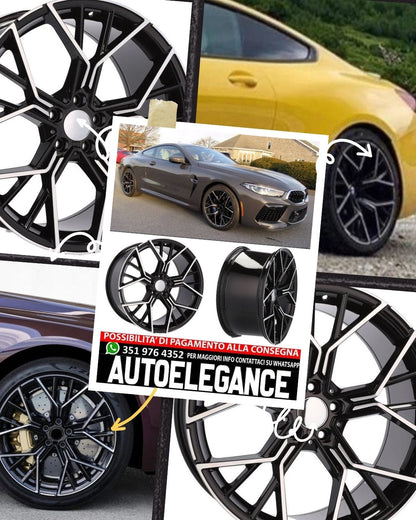 ALLOY WHEEL 19" Suitable for VW BMW CADILLAC CHEVROLET HONDA LAND ROVER LEXUS MINI OPEL SAAB TESLA TOYOTA