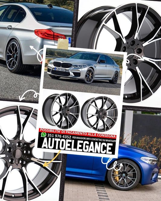 CERCHI CERCHIO IN LEGA 20" Adatto per VW BMW CADILLAC CHEVROLET HONDA LAND ROVER LEXUS MINI OPEL SAAB TESLA TOYOTA