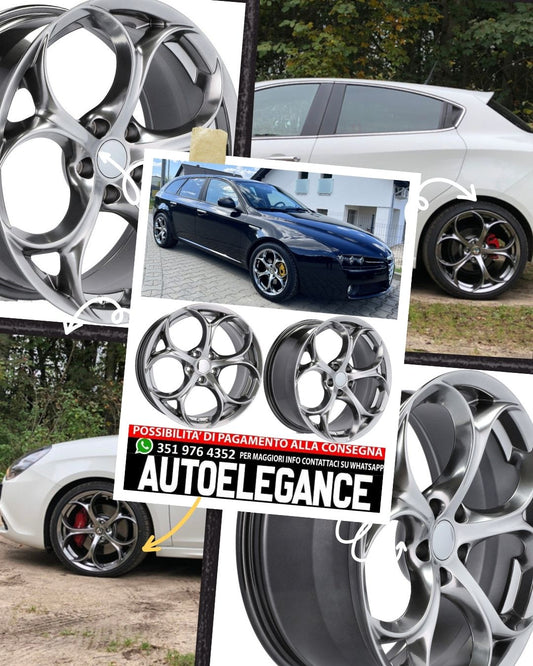 ALLOY WHEEL 19" Suitable for ALFA ROMEO CHEVROLET FIAT JEEP MASERATI OPEL SAAB 