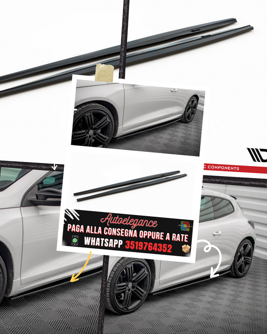 MINIGONNE LATERALI ADATTE PER  VW SCIROCCO R