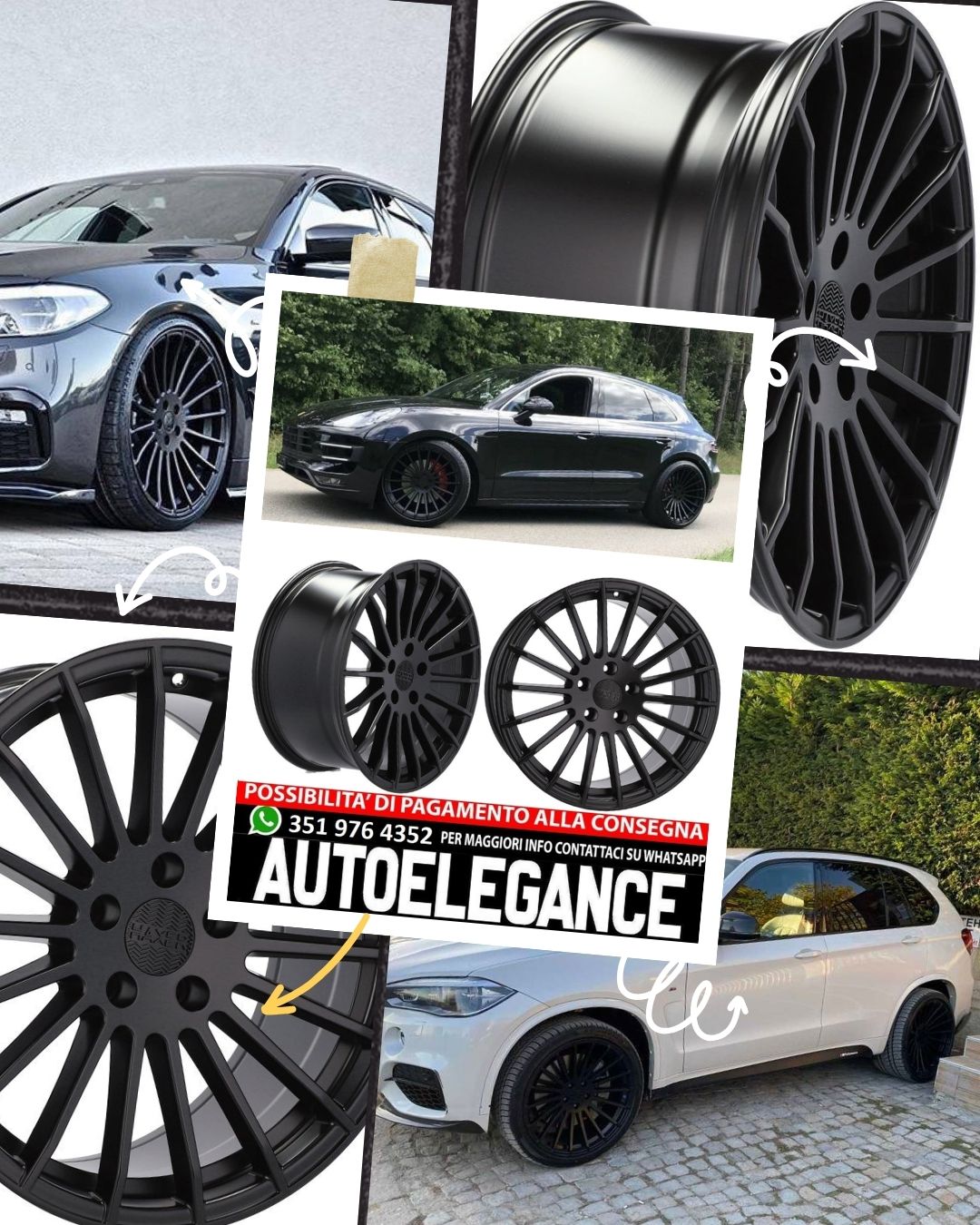 ALLOY WHEEL 19" Suitable for AUDI BMW CHRYSLER CUPRA FORD INFINITI MERCEDES MINI SEAT SKODA SSANGYONG TOYOTA VW 