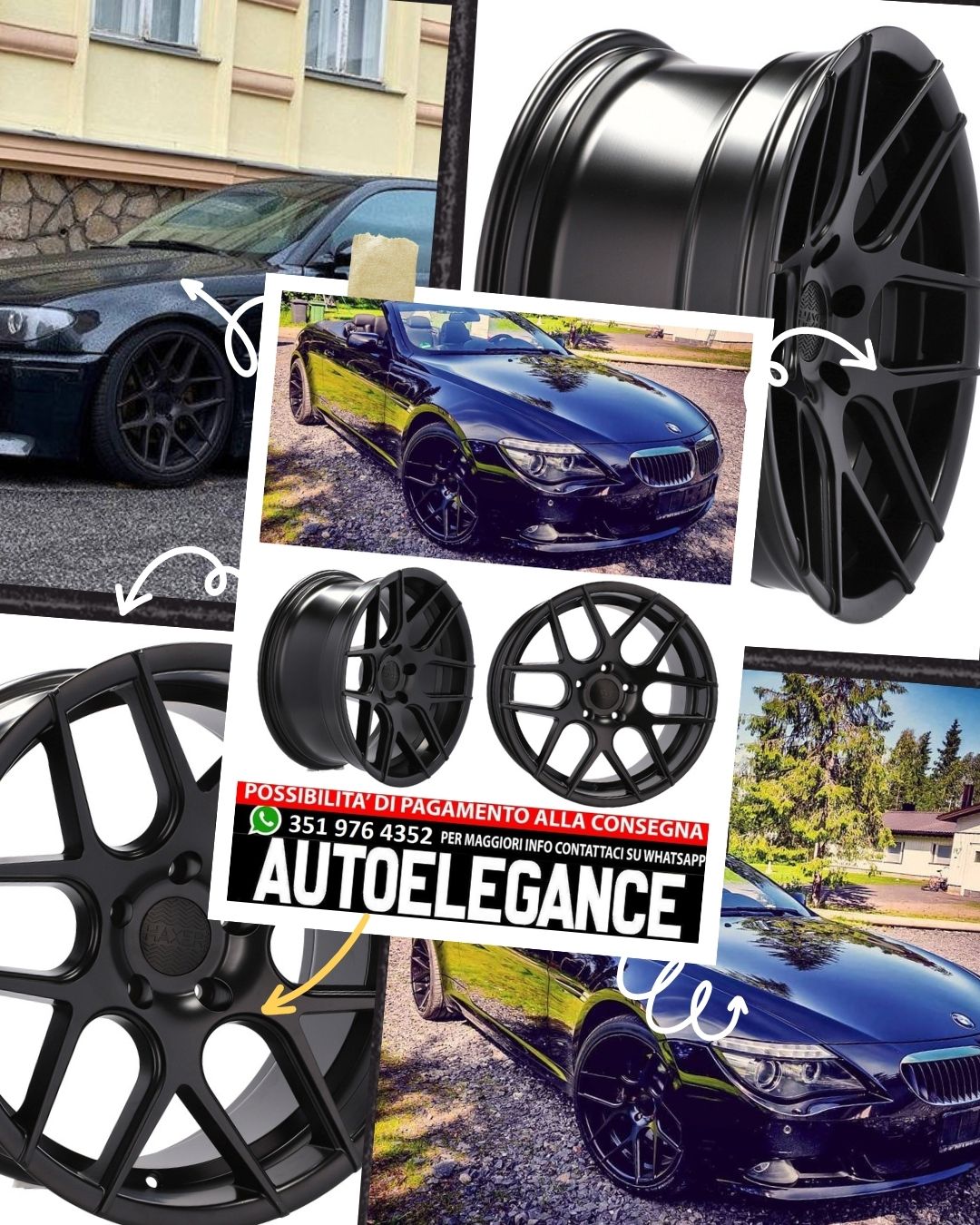 ALLOY WHEEL 18" Suitable for AUDI BMW CHRYSLER INFINITI MERCEDES SKODA TOYOTA VW 