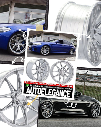 CERCHI CERCHIO IN LEGA 19"Adatto per AUDI BMW CHRYSLER INFINITI MERCEDES SKODA TOYOTA VW