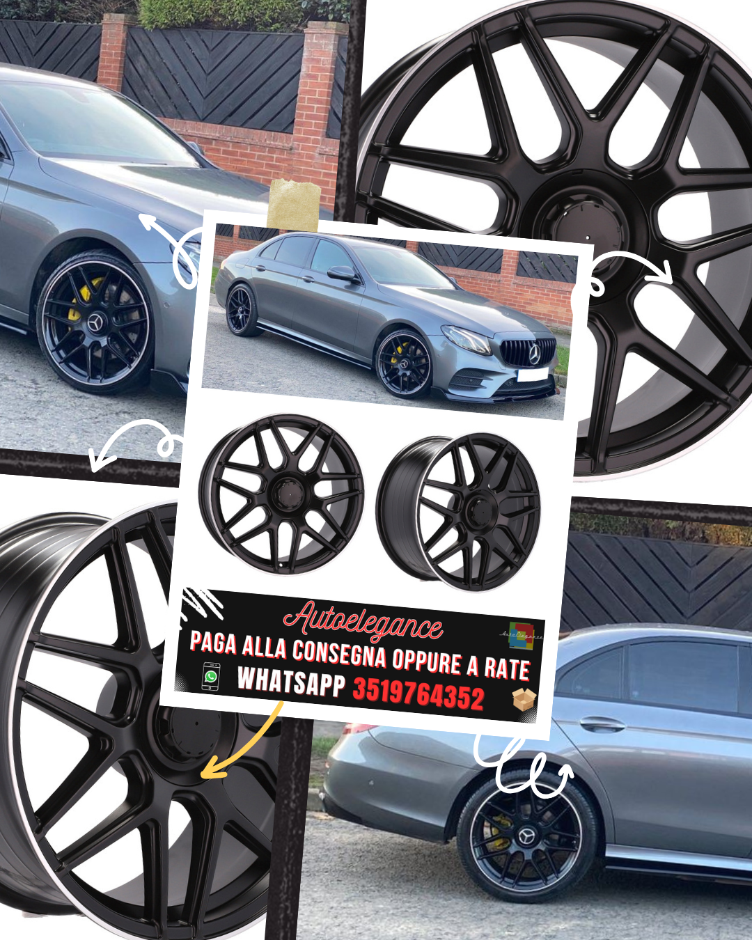 ALLOY WHEEL 20" Suitable for MERCEDES