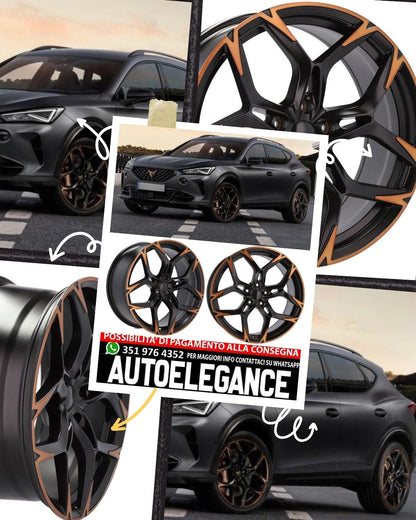 ALLOY WHEEL 18" Suitable for AUDI CUPRA FORD SEAT SKODA VW 