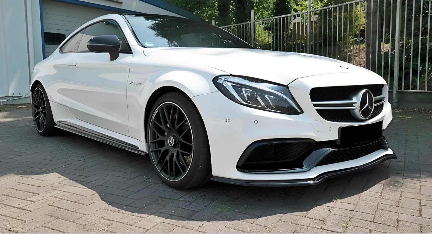 SPLITTER SUITABLE FOR MERCEDES C Class W205 C63 AMG Coupe 2016-2018 