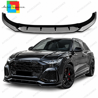 👉ART.1791 SPLITTER ADATTO PER AUDI Q8 2019-2023 RSQ8 NERO LUCIDO👈