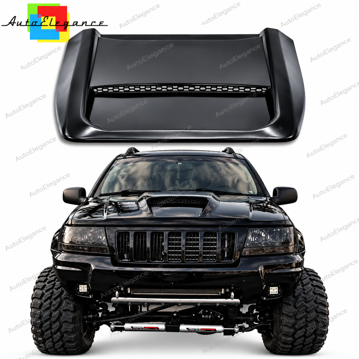 👉ART.10874 Cofano adatto per Jeep Grand Cherokee 1999-2005 (WJ/WG)👈