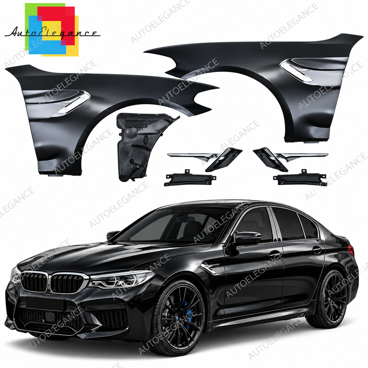 BODYKIT E36 + COUPE REAR LIGHTS WITH WHITE INDICATOR