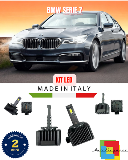 ❤️ LAMPADE ANABBAGLIANTI D1S KIT LED 6000K ADATTO PER  BMW SERIE 7 ❤️