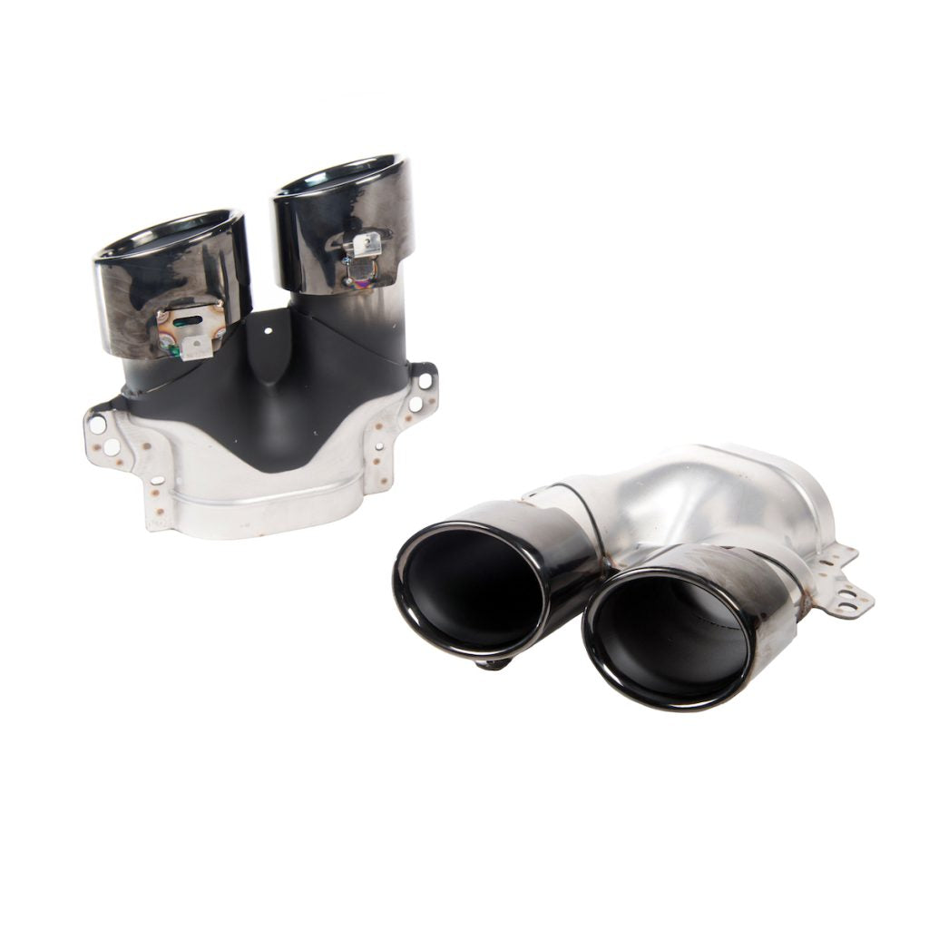 Terminali di Scarico adatto per Mercedes C-Class W205 GLC X253, C253